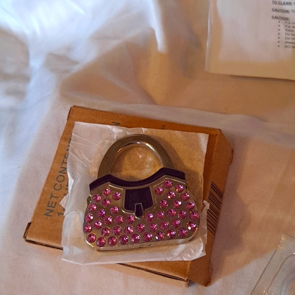 Bling Purse Hook  w/Instructions - New